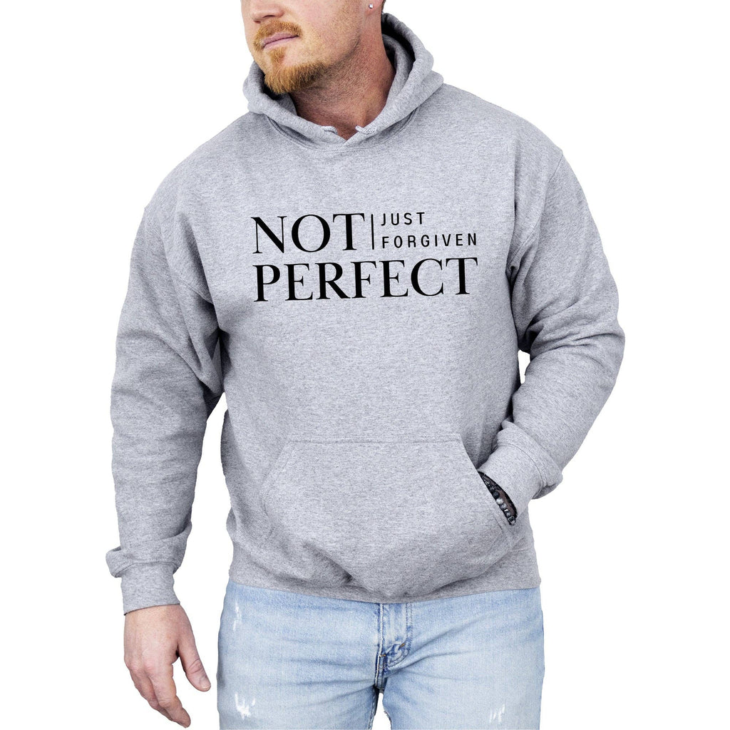 Not Perfect, Just Forgiven, Christian Religious Jesus - Adult & Kids T-Shirts, Sweatshirts & Hoodies apparel design preview 1
