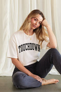 Touchdown Mineral Washed Graphic Top - Adult & Kids T-Shirts, Sweatshirts & Hoodies apparel design preview 1