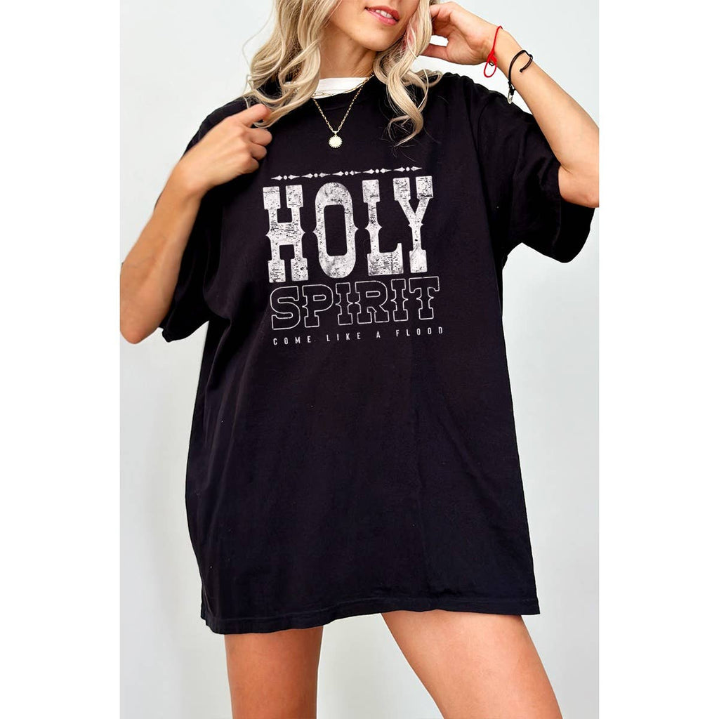 Holy Spirit Vintage Graphic Oversized - Adult & Kids T-Shirts, Sweatshirts & Hoodies apparel design preview 1