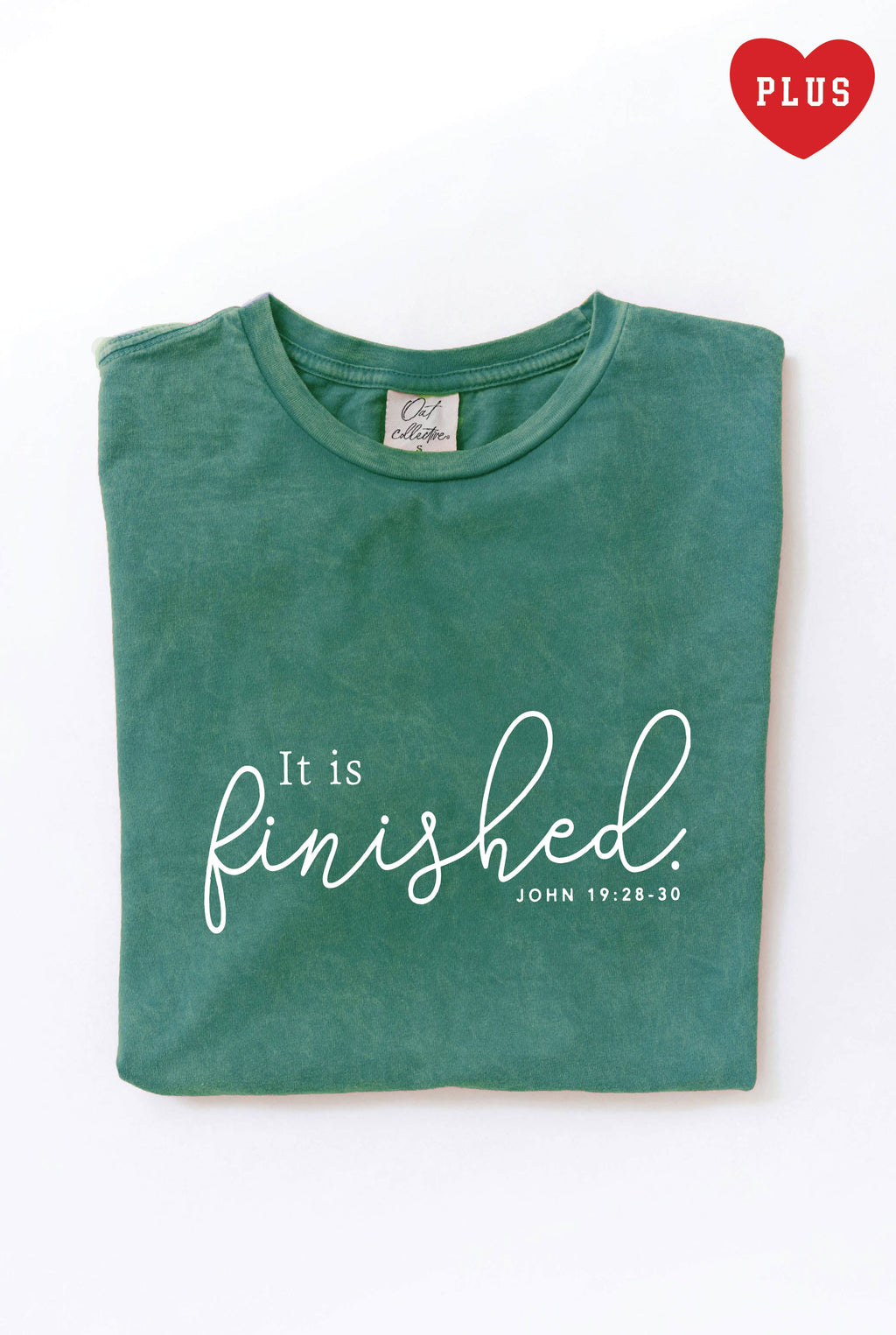It Is Finished. Plus Mineral Graphic Top - Adult & Kids T-Shirts, Sweatshirts & Hoodies apparel design preview 1