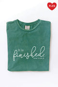 It Is Finished. Plus Mineral Graphic Top - Adult & Kids T-Shirts, Sweatshirts & Hoodies apparel design preview 1