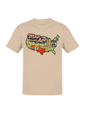 Roadtrip USA Map Over App Route 66 Escapade Men's - Adult & Kids T-Shirts, Sweatshirts & Hoodies apparel design preview 1