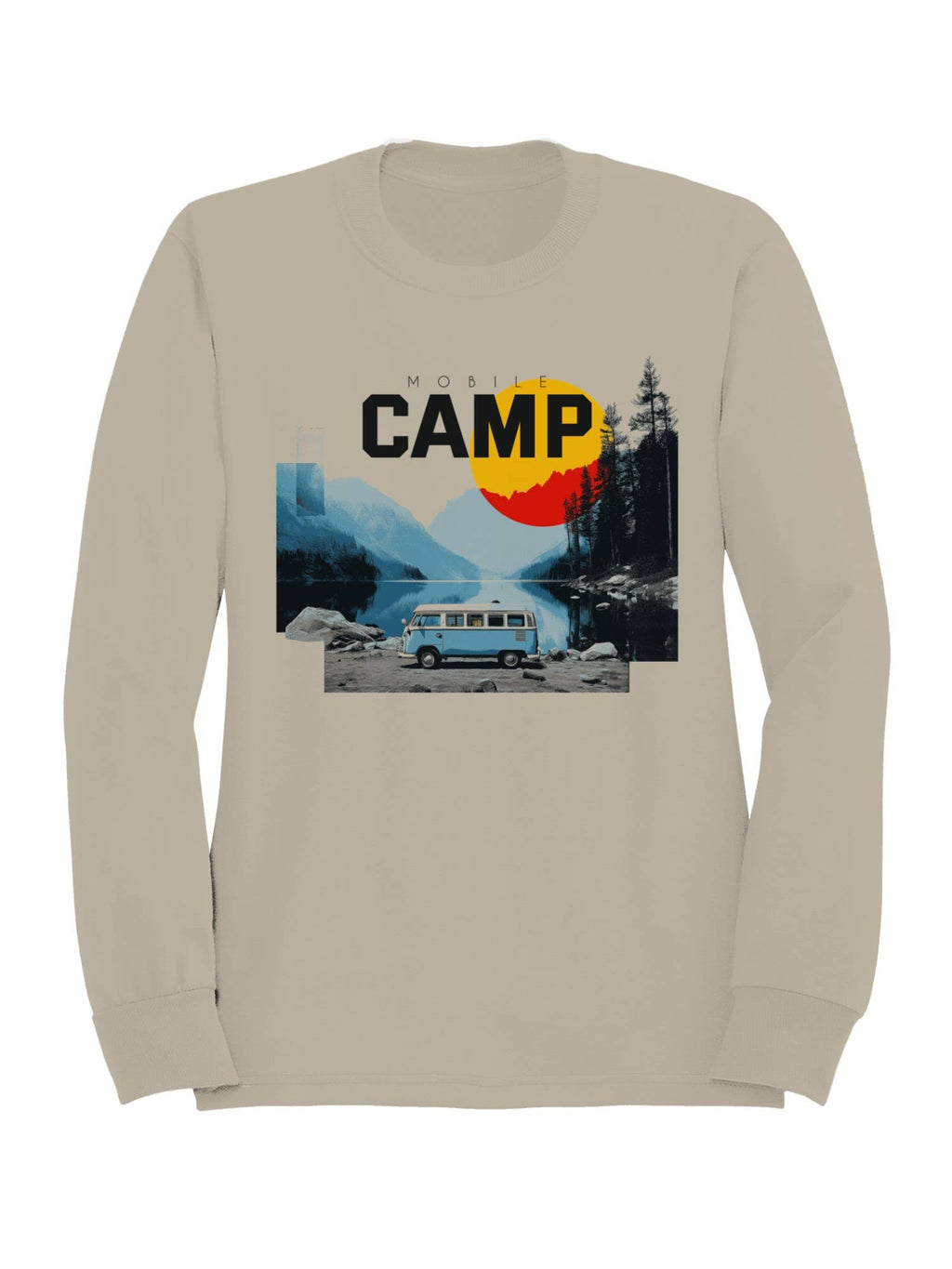 Retro Van Adventure Graphic Men's - Adult & Kids T-Shirts, Sweatshirts & Hoodies apparel design preview 1