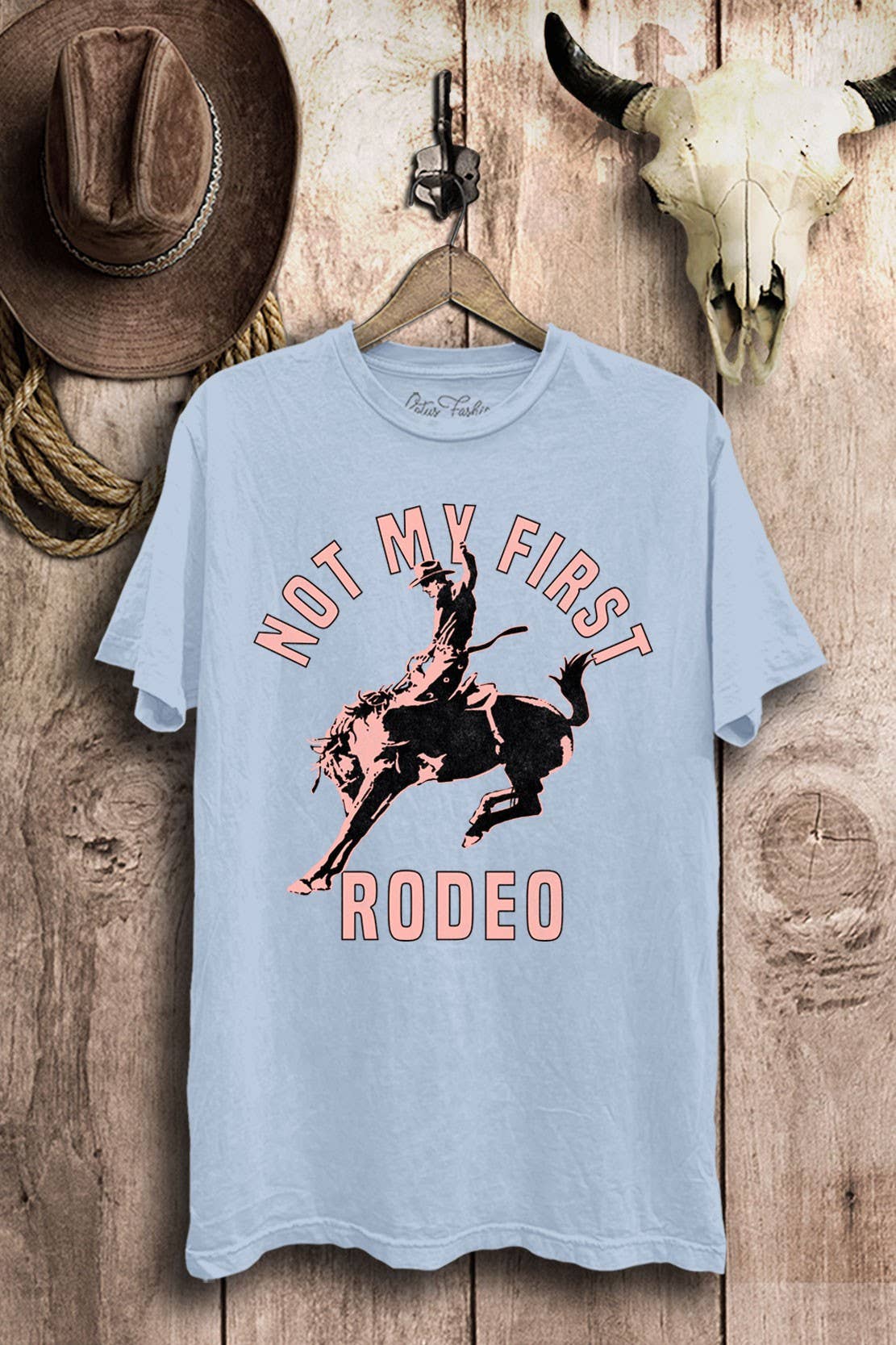 Not My First Rodeo Graphic Top - Adult & Kids T-Shirts, Sweatshirts & Hoodies apparel design preview 1