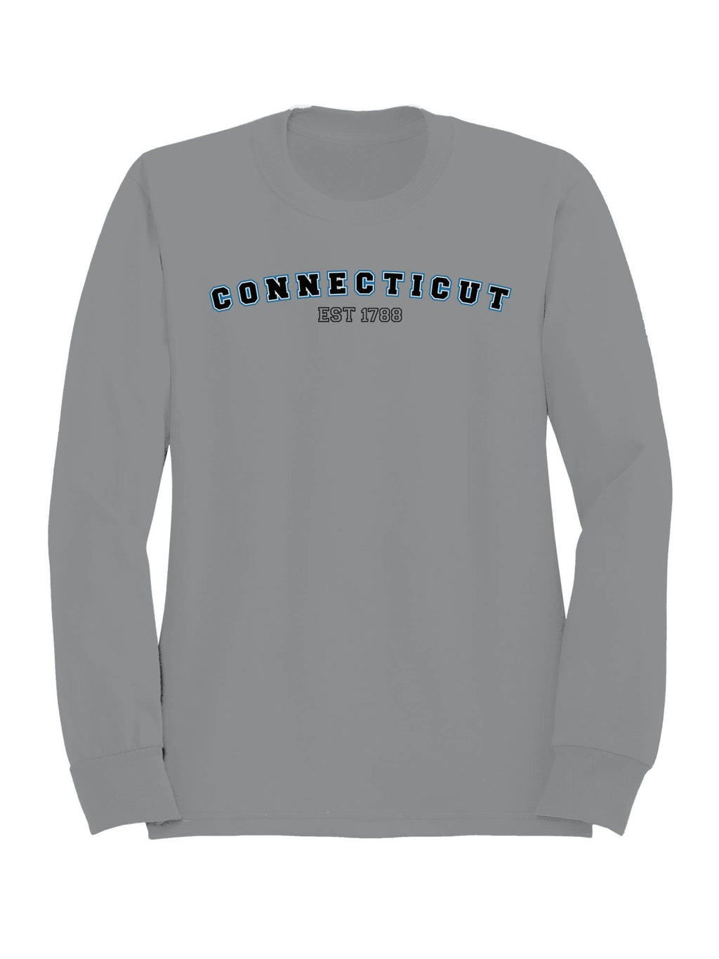 Connecticut Est 1788 Vintage Design Women's - Adult & Kids T-Shirts, Sweatshirts & Hoodies apparel design preview 1