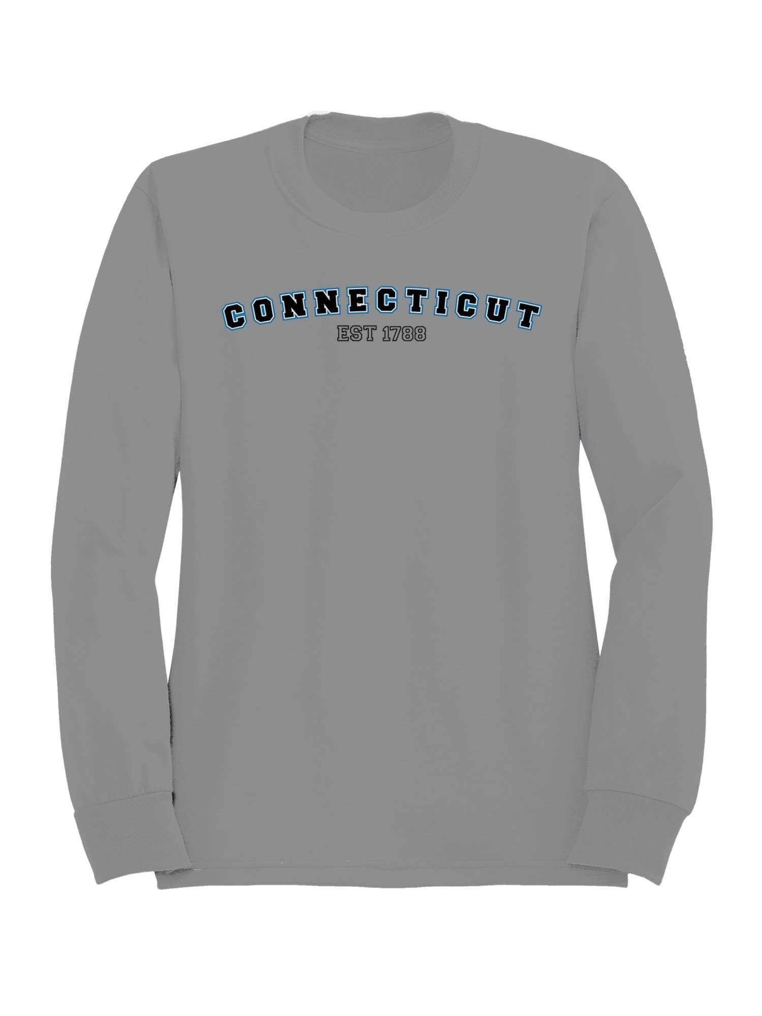 Connecticut Est 1788 Vintage Design Women's - Adult & Kids T-Shirts, Sweatshirts & Hoodies apparel design preview 1