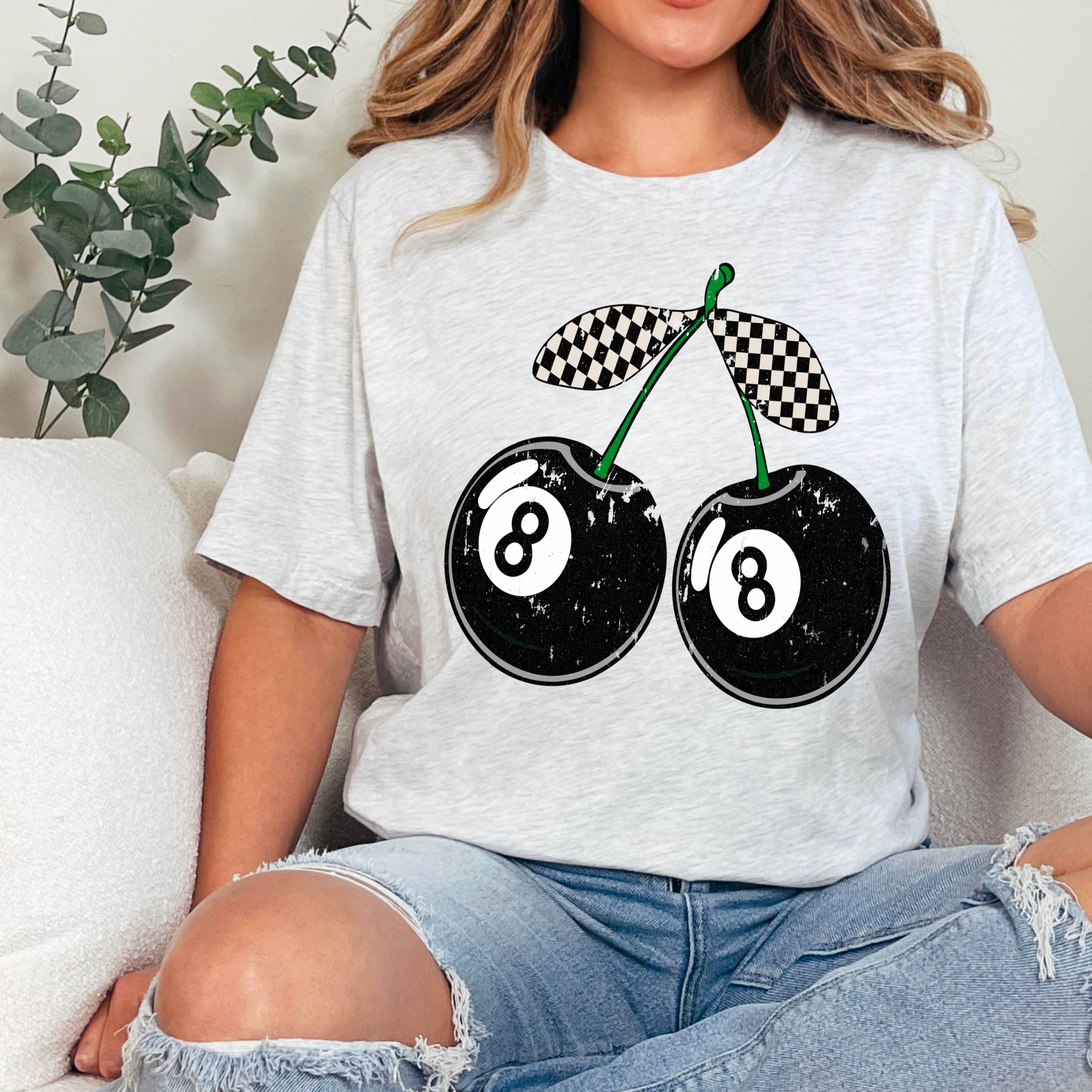 8 Ball Graphic Retro Women'S Gildan - Adult & Kids T-Shirts, Sweatshirts & Hoodies apparel design preview 1