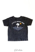Little Beach Bum Toddler Washed Graphic Top - Adult & Kids T-Shirts, Sweatshirts & Hoodies apparel design preview 1
