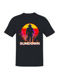 Bold Western Sundown Graphic Men's - Adult & Kids T-Shirts, Sweatshirts & Hoodies apparel design preview 1