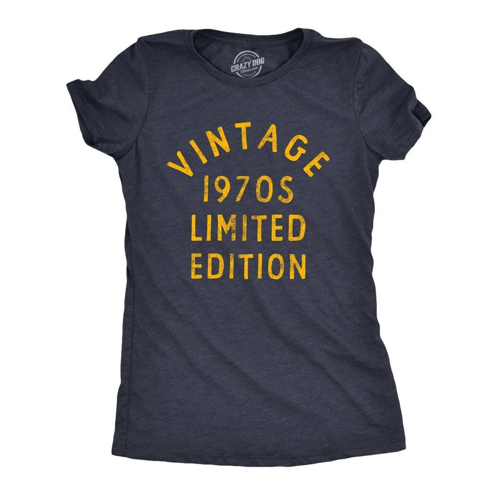 Vintage 1970s Limited Edition Women's - Adult & Kids T-Shirts, Sweatshirts & Hoodies apparel design preview 1
