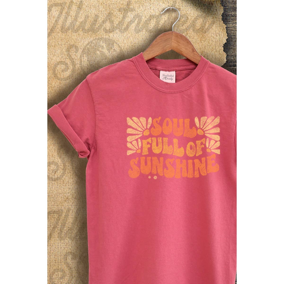 Soul Full of Sunshine Vintage Graphic - Adult & Kids T-Shirts, Sweatshirts & Hoodies apparel design preview 1