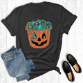Western Turquoise Pumpkin Bucket Graphic - Adult & Kids T-Shirts, Sweatshirts & Hoodies apparel design preview 1