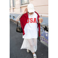USA Graphic Oversized - Adult & Kids T-Shirts, Sweatshirts & Hoodies apparel design preview 1