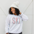 Ski Crewneck White or Black - Adult & Kids T-Shirts, Sweatshirts & Hoodies apparel design preview 1