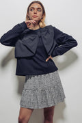 Coquette Bow Statement Crew Neck Top - Adult & Kids T-Shirts, Sweatshirts & Hoodies apparel design preview 1