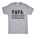 Papa the Man Myth Legend Men's - Adult & Kids T-Shirts, Sweatshirts & Hoodies apparel design preview 1