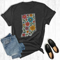 Retro Floral Indiana Graphic - Adult & Kids T-Shirts, Sweatshirts & Hoodies apparel design preview 1