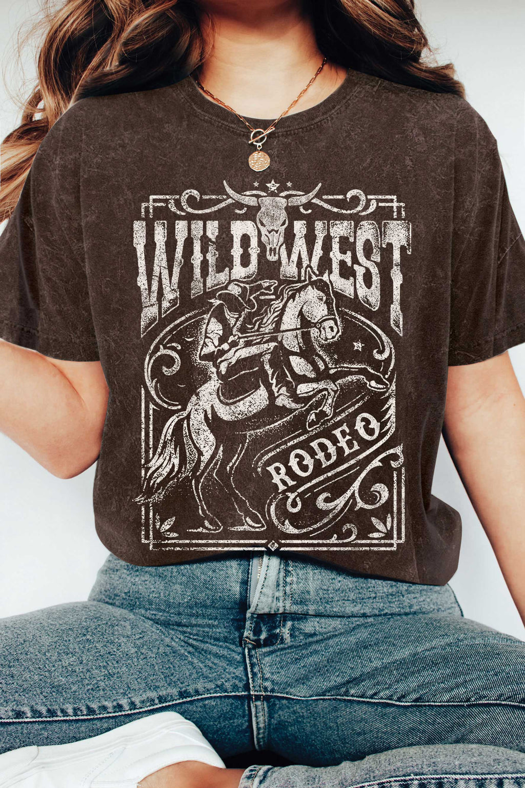 Wild West Rodeo Cowboy Mineral Graphic - Adult & Kids T-Shirts, Sweatshirts & Hoodies apparel design preview 1