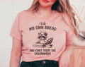 I Bake Bread Don't Trust Government Funny Raccoon - Adult & Kids T-Shirts, Sweatshirts & Hoodies apparel design preview 1