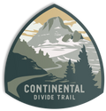 Continental Divide Trail Sticker - Adult & Kids T-Shirts, Sweatshirts & Hoodies apparel design preview 1