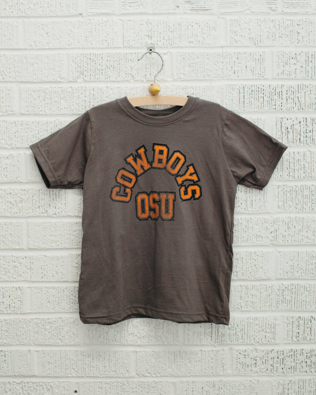 Children's Osu Cowboys Mega Arch Charcoal - Adult & Kids T-Shirts, Sweatshirts & Hoodies apparel design preview 1
