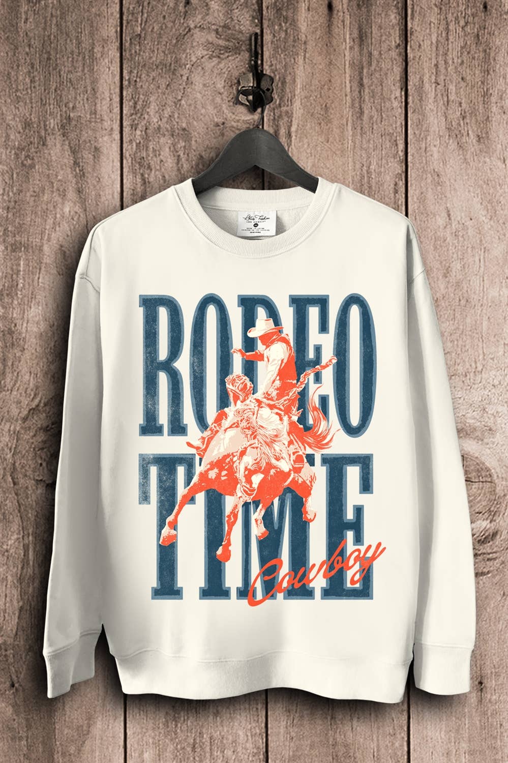 Rodeo Time Cowboy - Adult & Kids T-Shirts, Sweatshirts & Hoodies apparel design preview 1