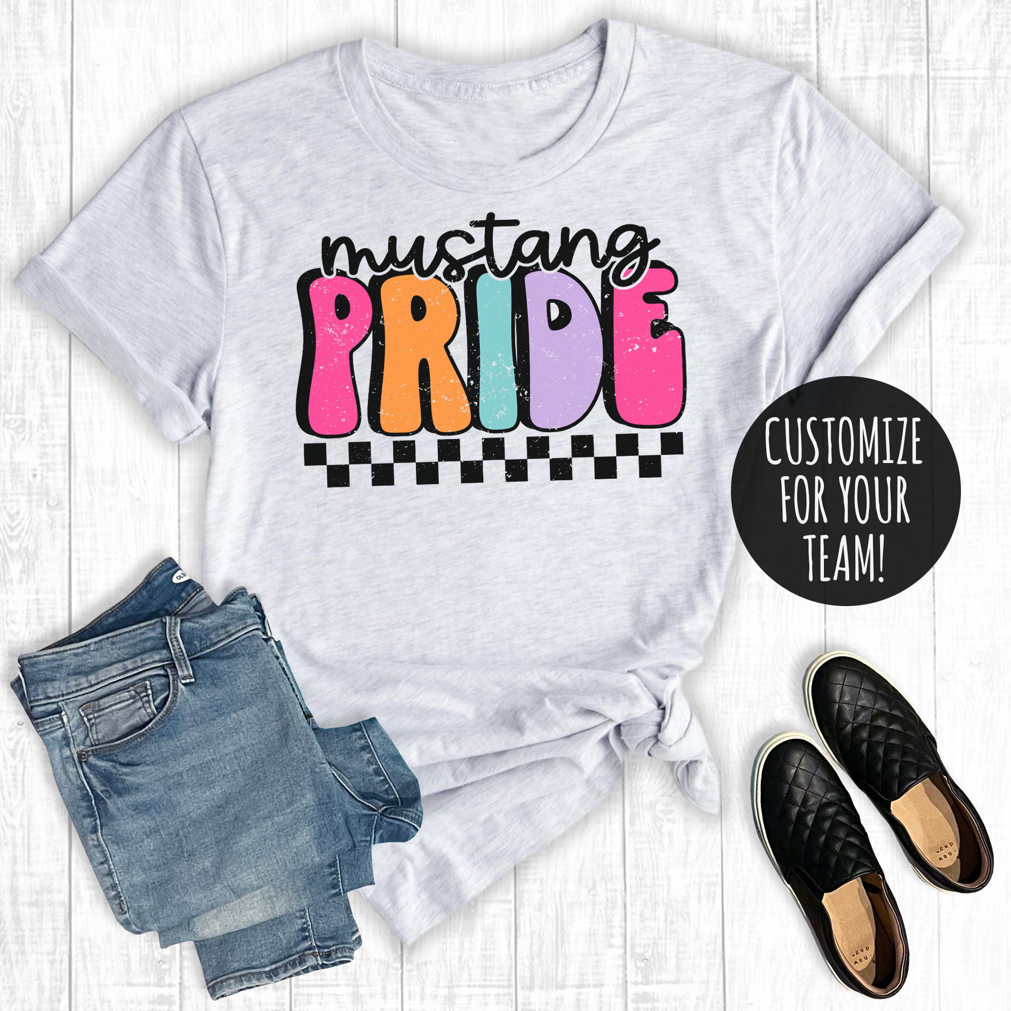 Custom Spiritwear Pride - Adult & Kids T-Shirts, Sweatshirts & Hoodies apparel design preview 1