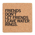 Water Rings Cork Coaster - Adult & Kids T-Shirts, Sweatshirts & Hoodies apparel design preview 1
