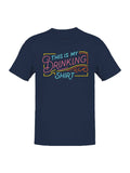 Neon Style Drinking Design Men's - Adult & Kids T-Shirts, Sweatshirts & Hoodies apparel design preview 1
