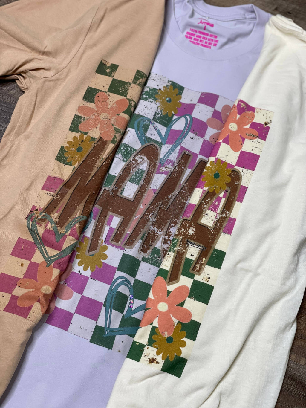 Checkered Mama - Adult & Kids T-Shirts, Sweatshirts & Hoodies apparel design preview 1