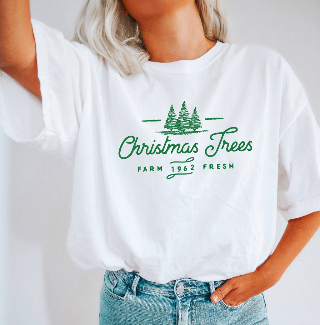 Christmas Tree Farm, Holiday - Adult & Kids T-Shirts, Sweatshirts & Hoodies apparel design preview 1