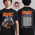 ACDC Rock N Roll Train PWR UP Tour North America 2025 - Adult & Kids T-Shirts, Sweatshirts & Hoodies apparel design preview 1
