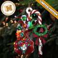 Arizona Diamondbacks MLB Grinch Candy Cane - Adult & Kids T-Shirts, Sweatshirts & Hoodies apparel design preview 1