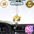 Attack on Titan Annie Leonhart Christmas Car - Adult & Kids T-Shirts, Sweatshirts & Hoodies apparel design preview 1
