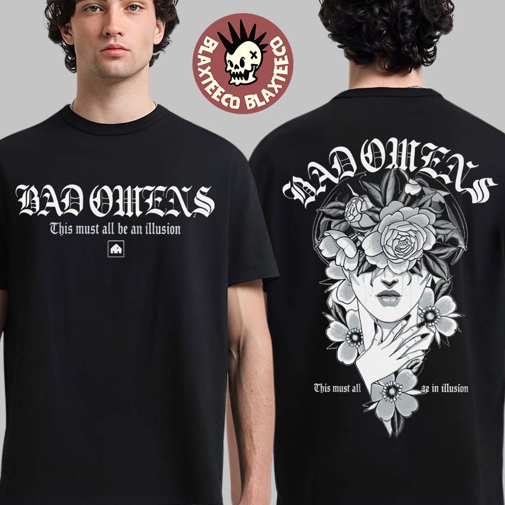 Bad Omens Do You Feel Love North America Tour 2026 - Adult & Kids T-Shirts, Sweatshirts & Hoodies apparel design preview 1