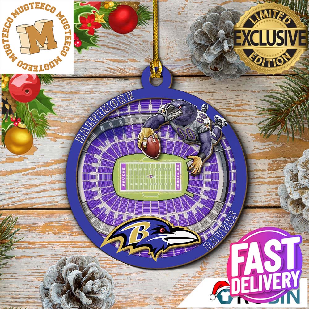 Baltimore Ravens Mascot Xmas Gifts For Fan Christmas - Adult & Kids T-Shirts, Sweatshirts & Hoodies apparel design preview 1