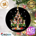 Beagle Christmas Tree Lights Gifts For Dog Lovers - Adult & Kids T-Shirts, Sweatshirts & Hoodies apparel design preview 1