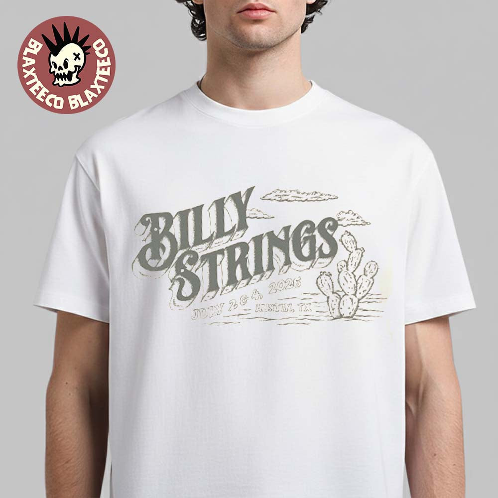 Billy Strings Austin Texas 2026 Exclusive At City - Adult & Kids T-Shirts, Sweatshirts & Hoodies apparel design preview 1