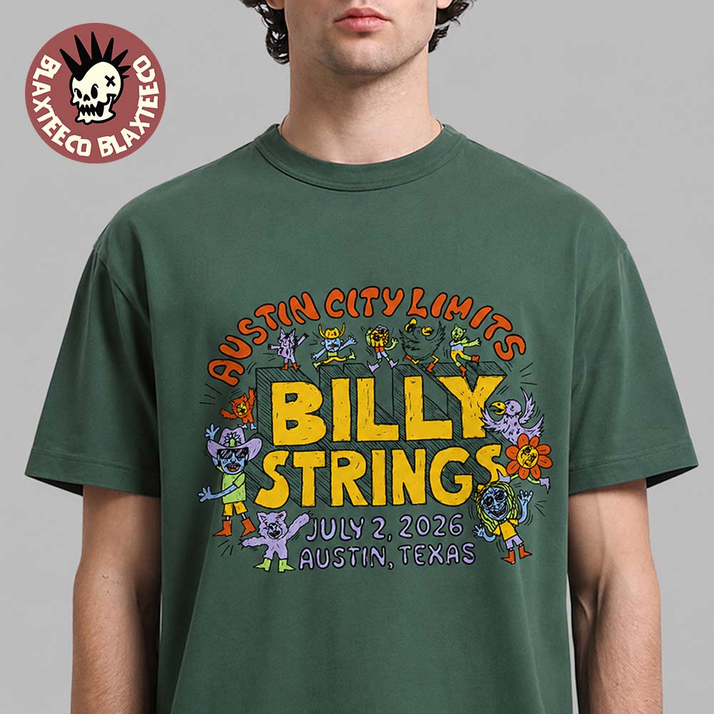 Billy Strings Austin Texas 2026 Night 1 Exclusive At - Adult & Kids T-Shirts, Sweatshirts & Hoodies apparel design preview 1