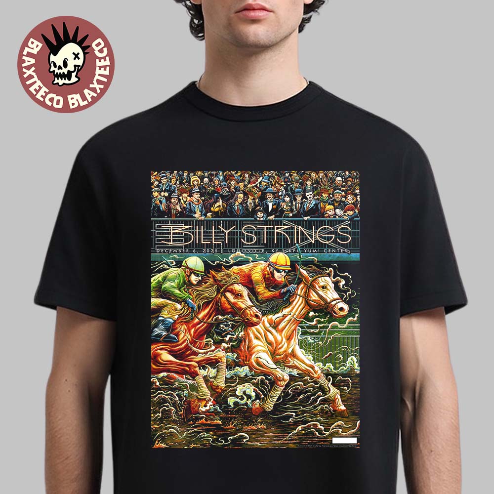 Billy Strings Louisville Kentucky 2025 Night 2 Poster - Adult & Kids T-Shirts, Sweatshirts & Hoodies apparel design preview 1