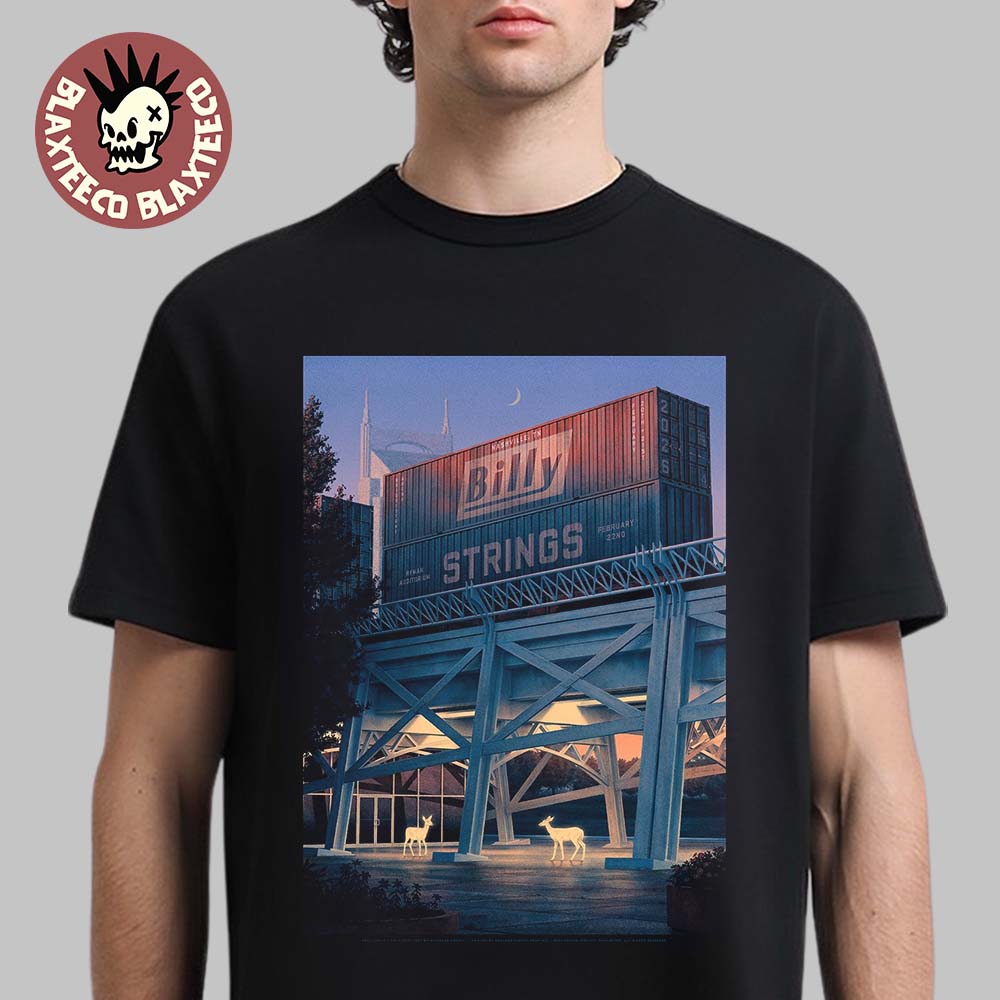 Billy Strings Nashville Tennessee 2026 All Date - Adult & Kids T-Shirts, Sweatshirts & Hoodies apparel design preview 1