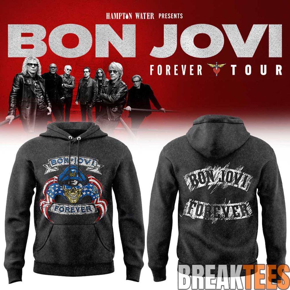 Bon Jovi Forever Tour 2026 Limited - Adult & Kids T-Shirts, Sweatshirts & Hoodies apparel design preview 1