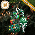Boston Celtics NBA Grinch Candy Cane Personalized - Adult & Kids T-Shirts, Sweatshirts & Hoodies apparel design preview 1