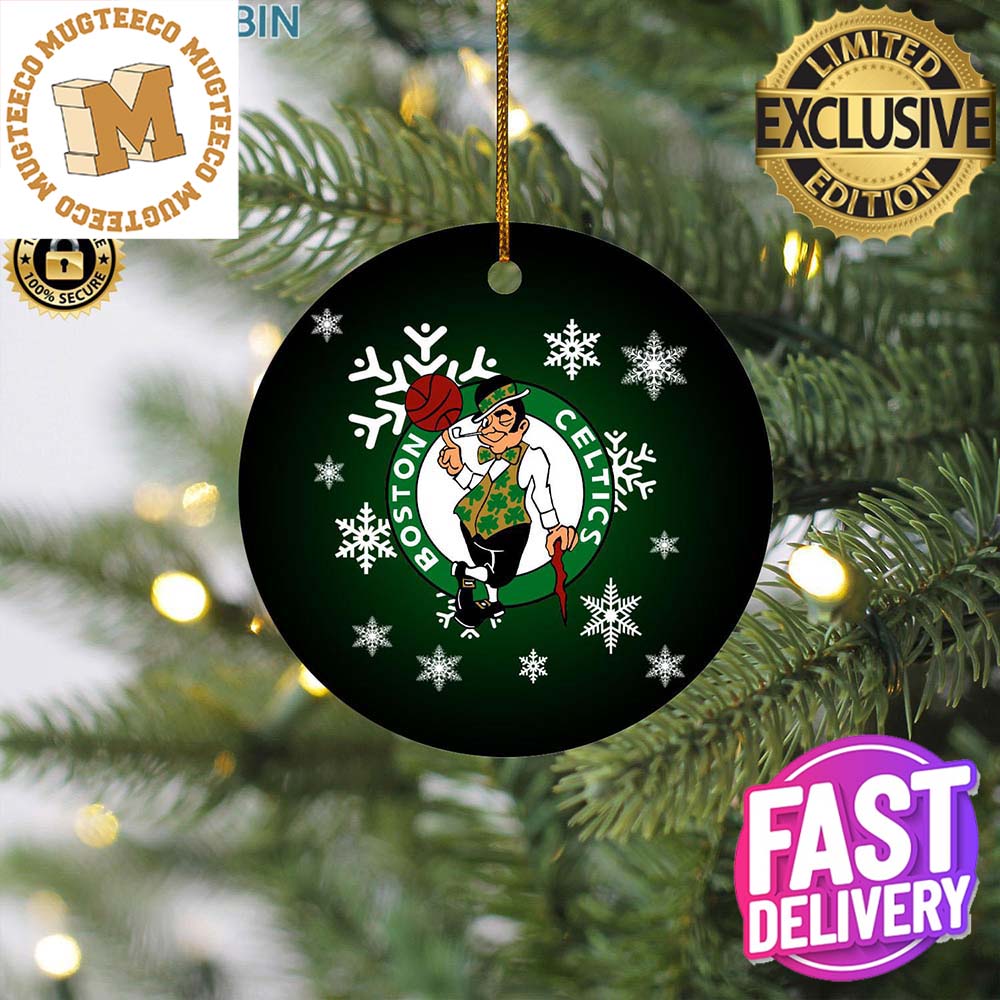 Boston Celtics NBA Xmas Gifts Merry Christmas - Adult & Kids T-Shirts, Sweatshirts & Hoodies apparel design preview 1