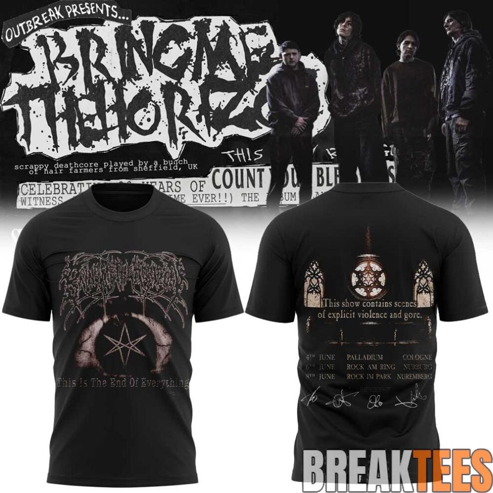 Bring Me the Horizon Summer Shows 2026 Limited - Adult & Kids T-Shirts, Sweatshirts & Hoodies apparel design preview 1