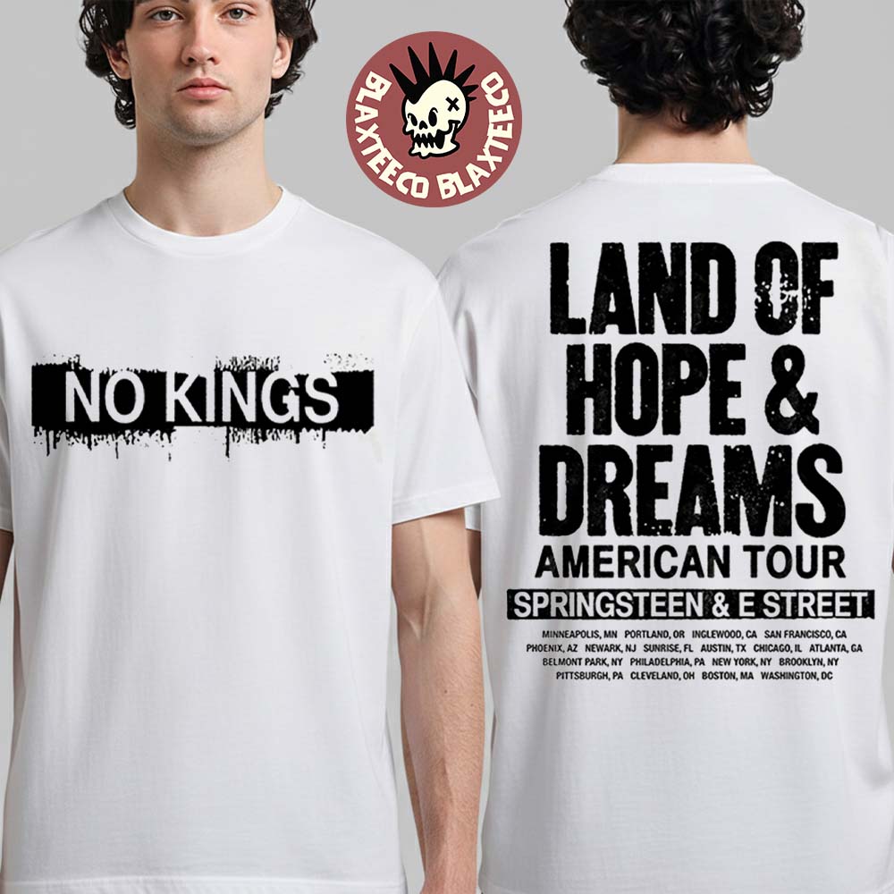 Bruce Springsteen And E Street Land Of Hope Dreams - Adult & Kids T-Shirts, Sweatshirts & Hoodies apparel design preview 1