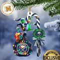 Buffalo Sabres NHL Grinch Candy Cane Personalized - Adult & Kids T-Shirts, Sweatshirts & Hoodies apparel design preview 1