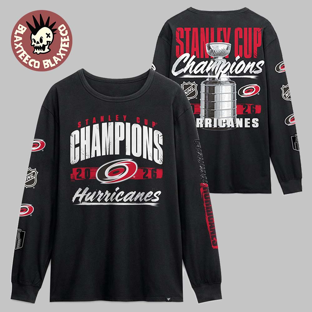 Carolina Hurricanes Fanatics 2026 Stanley Cup - Adult & Kids T-Shirts, Sweatshirts & Hoodies apparel design preview 1