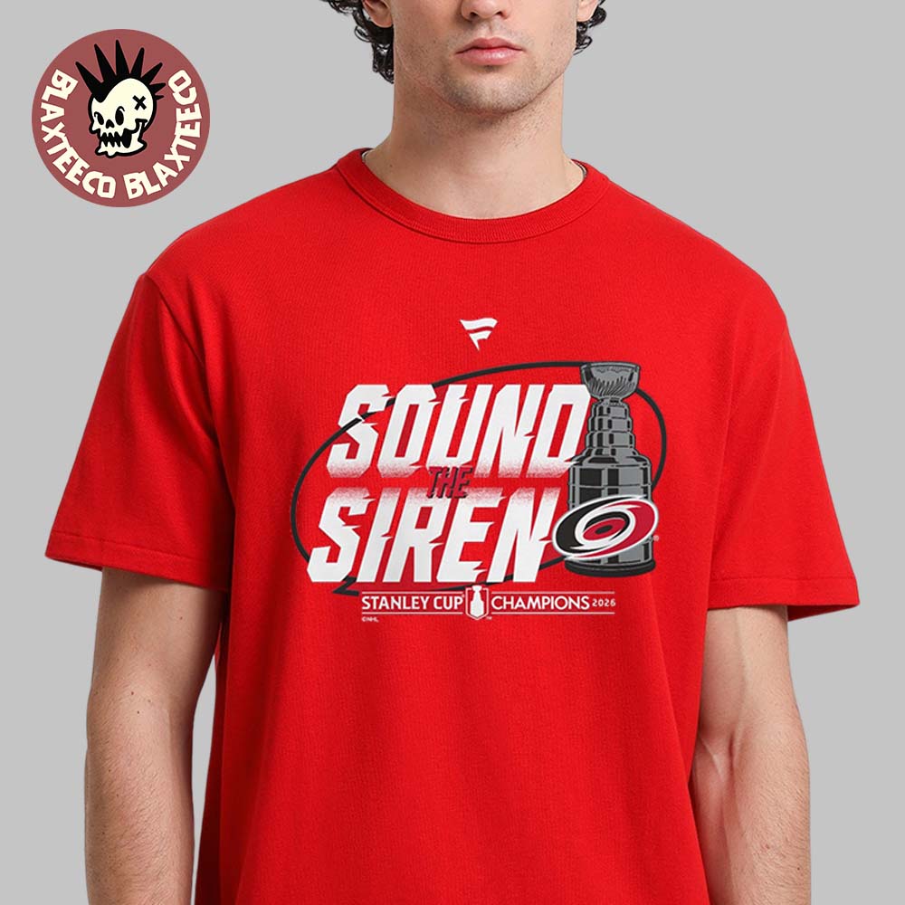 Carolina Hurricanes Fanatics Red 2026 Stanley Cup - Adult & Kids T-Shirts, Sweatshirts & Hoodies apparel design preview 1