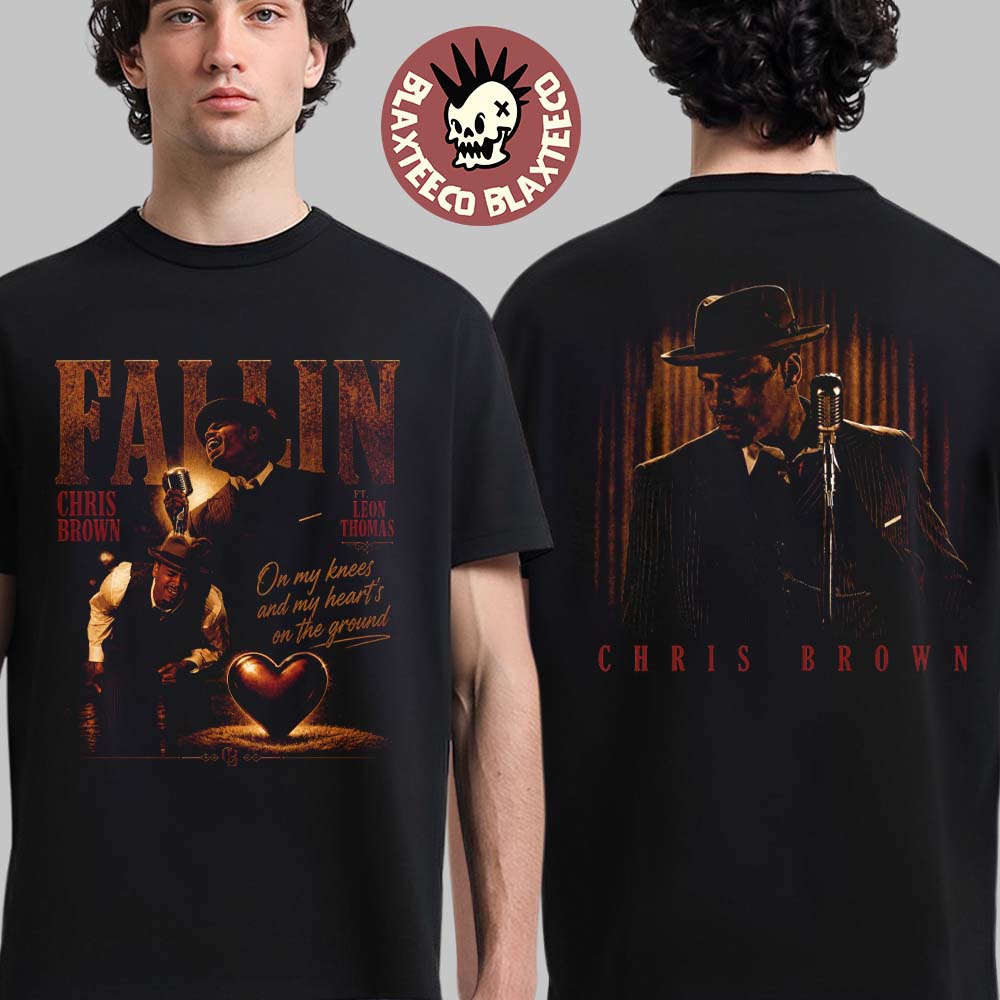 Chris Brown Fallin - Adult & Kids T-Shirts, Sweatshirts & Hoodies apparel design preview 1